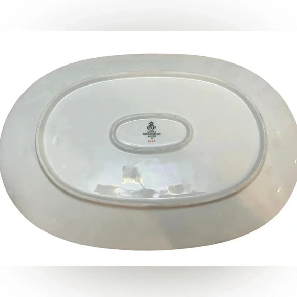 Vintage Bavaria Tirschenreuth 33 Germany Platter 3934. Floral Pattern pristine - Picture 4 of 7